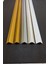 Gümüş Renk 4X100 cm Köşe Profili Dekor Çıtası, Modern ve Şık Tasarım 5