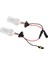 2 Adet 8000K Xenon Far Hıd Ampuller Değiştirme 100W 6800LM D2S Soket 12V Araba Için (Yurt Dışından) 2