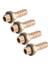 4 Adet Motosiklet Yağ Soğutucu Yağ Soğutmalı Sistem M8 Içi Boş Vida Adaptörü Uydurma M10 * 1.0 mm (Yurt Dışından) 3