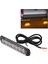 4 Adet 12-24 V Araba 6 LED Flaş Strobe Acil Uyarı Işık Grille Yanıp Sönen Light Sarı (Yurt Dışından) 2