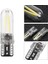 Çift 8-28V W5W T10 Cam Cob Filament LED Araba Okuma Drl Dönüş Sinyali LED Ampul Beyaz Işık (Yurt Dışından) 3