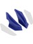 Motosiklet Aerodinamik Winglets Spoiler Kanat Evrensel Modifikasyon Accessoryblue (Yurt Dışından) 1