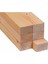 Çok Renkli Sedir Kereste Çıta 2 Adet, 1,5x4,5 cm x 90 Cm, Ahşap Taslak Blok 3