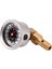 Evrensel Yakıt Basınç Sıvı Dolu Regülatörü Ölçer Adaptör Kiti 0-100PSI Siyah (Yurt Dışından) 1