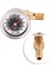 Evrensel Yakıt Basınç Sıvı Dolu Regülatörü Ölçer Adaptör Kiti 0-100PSI Siyah (Yurt Dışından) 4