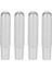 4 Adet 9.5 mm Alüminyum Alaşım Araba Iç Kapı Kilidi Pin Topuzu Kapağı Mercedes Benz Için Fit (Gümüş) (Yurt Dışından) 1