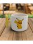 El Yapımı Pikachu Tüylü Kulp Kupa, 200 Ml, Beyaz Renk 1