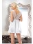 Beyaz Dantelli Saten Gecelik - M-395 2
