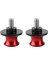 2 Adet 6mm Motosiklet Cnc Arka Standı Salıncak Kolu Biriktirme Kaydırıcılar Standı Salınım Koluleri (Kırmızı) (Yurt Dışından) 1