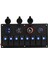 12V 24V 8 Gang Araba Tekne LED Rocker Anahtarı Kontrol Paneli Çift USB Voltmetre Çakmak (Yurt Dışından) 2