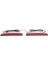 2 Adet LED Arka Tampon Işık Fren Park Lambası Dönme Sinyali Honda Civic Type R Hatchback 2017-2021RED (Yurt Dışından) 4