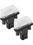 2 Adet 18 LED Sol ve Sağ Araba Lisansı Plaka Işık Lambası Citroen C3 2002-2009 (Yurt Dışından) 1