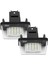 2 Adet 18 LED Sol ve Sağ Araba Lisansı Plaka Işık Lambası Citroen C3 2002-2009 (Yurt Dışından) 3