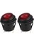 2 Adet Kırmızı LED Işık 12V / 24V Evrensel 20A 3pin Araba Oto Tekne Yuvarlak On-Off Rocker Geçiş Anahtarı (Yurt Dışından) 1