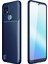 Realme C25 Kılıf Auto Focus Karbon Kapak - Lacivert Svlrs 1