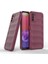 Samsung Galaxy A03S Kılıf Optimum Silikon - Bordo Svlrs 2