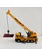 Metal Kasa Sesli ve Işıklı Çek Bırak Inşaat Araçları Serisi Kule Vinç Kepçe 30 cm (Kule Vinç) 1