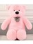 Sevimli Büyük Peluş Ayıcık, 130 cm -% 100 Yerli Pembe 1