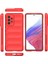 Samsung Galaxy A53 5g Kılıf Optimum Silikon - Kırmızı Svlrs 3
