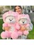 Oyuncak Uykucumcuk Panda, Panda,ayıcık,pelüş Oyuncak,doldurulabilir Oyuncak,yumuşak Ayıcık (Pembe No:1) 2
