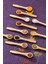 24 Adet Ahşap Baharat ve Reçel Kaşığı, 11 Cm, Şık ve Dayanıklı Set 3
