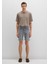 Brian 90LAR Açık Gri Jean Şort 0418489820 4