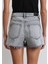 Cherry 90LAR Açık Gri Jean Şort 1410022-89734 8