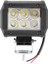 4in 18W 6led Çalışma Işığı 6000K 1500LM Lamba Takma Araba Motosiklet Off Road Için (Yurt Dışından) 2