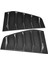 Çift Yan Havalandırma Penceresi Kepçe Panjur Trim Araba Modifikasyonu Için Fit R Mk6 2009-2013CARBON Fiber Tarzı (Yurt Dışından) 3