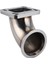 3.0 Inç Vband To T3 Turbo Flanş 90° Viraj Adaptör Flanş Cnc Işleme 304 Turboşarj Için (Yurt Dışından) 1
