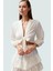 Yazlık Crop Bluz Pamuklu Balon Kol V Yaka Plaj Konforlu Kesim Premium Kalite Mükemmel Uyum 1