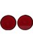 2 Adet Arka Tampon Reflektör Yuvarlak Kırmızı Otomatik Modifikasyon Fit Nissan Qashqai 2007-2015 Için (Yurt Dışından) 3