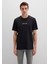 Mavi Black Baskılı Siyah Tişört 0612867-900 4