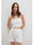 Fisto İşlemeli Crop Top 1211176-70057 2