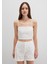 Fisto İşlemeli Crop Top 1211176-70057 3