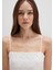 Fisto İşlemeli Crop Top 1211176-70057 5