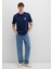 Mavi Logo Baskılı Lacivert Tişört 0613014-70497 2