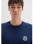 Mavi Logo Baskılı Lacivert Tişört 0613014-70497 6