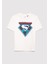 Superman Baskılı Beyaz Tişört 6610381-70057 1