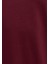 Etiket Detaylı Bordo Basic Tişört 0611824-70394 7