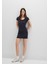 Çizgili Örme Elbise 1310774-91103 1
