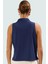 Örme Polo Yaka Kolsuz Bluz Regular Kalıp Rahat Yazlık Modern Stil Seçkin Malzeme Trend Tasarım 3