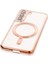 Samsung Galaxy S22 Kılıf Kross Magneticsafe Kapak - Rose Svlrs 4