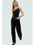 Fitted Vücuda Oturan Kolsuz Bluz Esnek Örme Havuz Yaka Günlük Modern Stil Rahat Kullanım 2