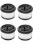 Dreame G9/G10/V12S/V16S/V15PRO/V16PRO Elektrikli Süpürge Parçalarının Değiştirilmesi Için 4 Adet Ön Filtre (Yurt Dışından) 2