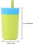 12OZ Kahve Fincanı Küçük Kapasiteli Paslanmaz Çelik Yalıtımlı Dak Saman Araba Dağı Dak Su Şişesi Termos Şişe Soğuk Hotcapacity: 12OZ/RENK: Koyu Mavi (Yurt Dışından) 1