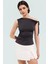 Kadın Fitted Asimetrik Yaka Yazlık Bluz Polyester Micro Dokuma Zarifane Tasarım Mükemmel Uyum 2