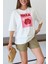 Beyaz Ibiza Baskılı T-Shirt 2