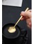 12'li Çelik Gold Latte Kahve Karıştırma Kaşığı, 15 Cm, Şık ve Kullanışlı Set 6
