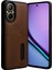 Realme 12 Lite Kılıf Sara Kartvizitli Deri Kılıf - Taba Svlrs 1